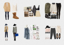 衣服摆拍图片,衣橱里的艺术瞬间