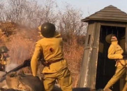 中弹流血拍摄花絮,中弹流血拍摄花絮揭秘